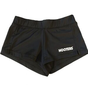 Hooters Women’s Uniform Shorts XXS Black – New Authentic​​